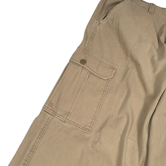 Vintage Levi's Cargo Loose Skater Pants Men’s 40 x 32 Khaki Beige Y2K 2004 New - Picture 3 of 11